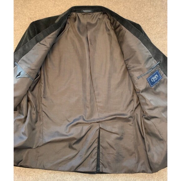 Chaps Elbow Patch Corduroy Blazer Mens 46R Sportcoat Two Button Jacket - Picture 9 of 10